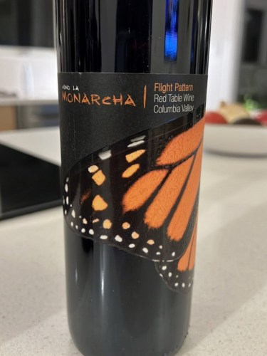 Monarcha Flight Pattern Red Table | Vivino US