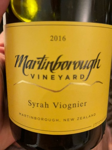 ワイン Martinborough Vineyard SyrahViognier2008 Martinborough Vineyard Syrah - Viognier | Vivino English
