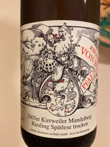Reichsrat von Buhl Kirrweiler Mandelberg Riesling Spätlese Trocken