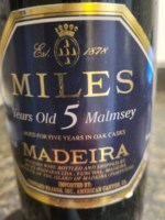 Miles 5 Years Old Malmsey Madeira