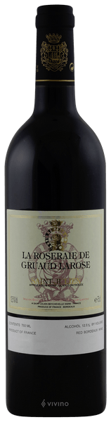 Château Gruaud Larose La Roseraie de Gruaud Larose Saint-Julien