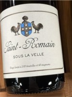 Domaine Leflaive Esprit Saint-Romain Sous la Velle