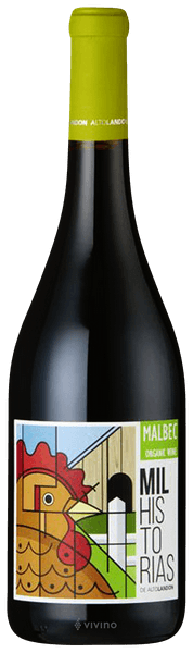 AltoLandon Mil Historias Organic Malbec