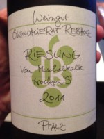 Ökonomierat Rebholz Vom Muschelkalk Riesling Trocken 'S'
