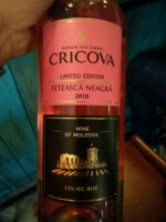 Cricova Limited Edition Fetească Neagră Roz