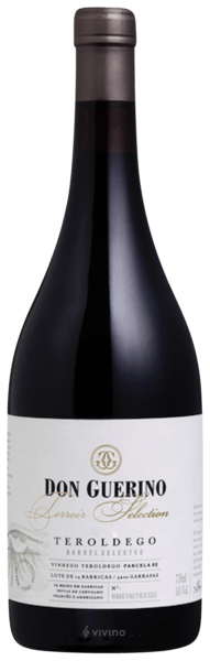 Vinho Don Guerino Tinto Seco Brasil Terroir Selection Teroldego 2021 750ml