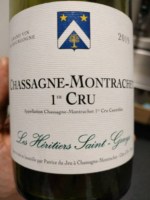 Les Héritiers Saint-Genys Chassagne-Montrachet 1er Cru