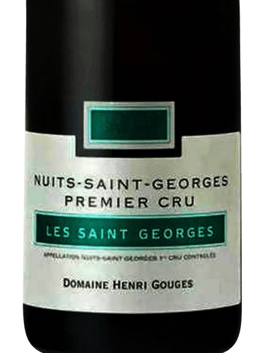 Domaine Henri Gouges Les Saint Georges Nuits-Saint-Georges 1er Cru ...
