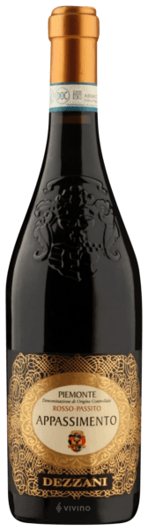 Vinho Dezzani Tinto Seco Itália Appassimento Rosso Barbera, Dolcetto, Nebbiolo 2021 750ml