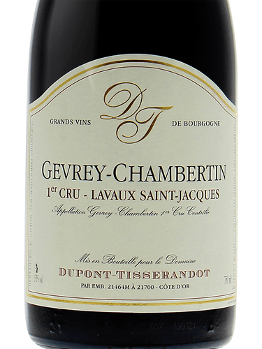 Dupont-Tisserandot Gevrey-Chambertin 1er Cru 'Lavaux St Jacques