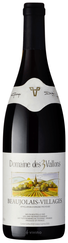 Domaine des 3 Vallons Beaujolais-Villages | Vivino English