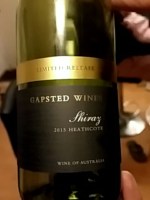 Gapsted Limited Release Shiraz