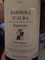 Cascina Fontana Barbera d'Alba Superiore
