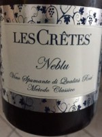 Les Crêtes Neblù Spumante Metodo Classico Brut