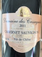 Domaine des Cassagnoles Fût de Chêne Cabernet Sauvignon