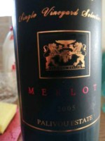 Palivou Estate Single Vineyard Selection Merlot
