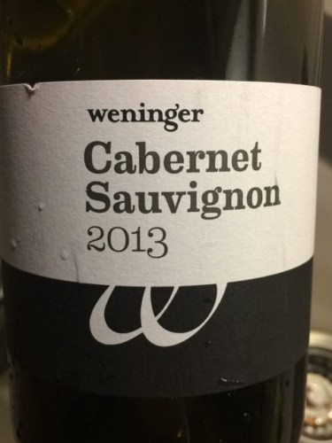 Weninger Cabernet Sauvignon | Vivino English