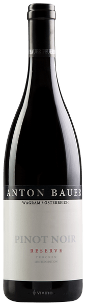 Anton Bauer Pinot Noir Reserve Limited Edition