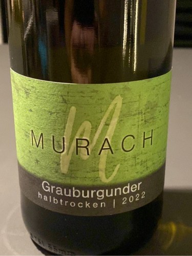 Friedolf Murach Grauburgunder Halbtrocken | Vivino US