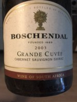 Boschendal Grande Cuvée Cabernet Sauvignon - Shiraz