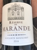 Jean de Marande Réserve de Marande Alicante Bouschet