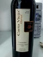 Carta Vieja Carmenère Reserve