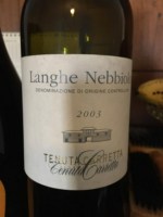 Tenuta Carretta Langhe Nebbiolo