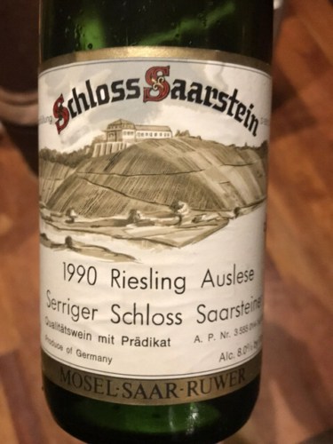 Schloss Saarstein Serriger Schloss Saarsteiner Riesling Auslese ...