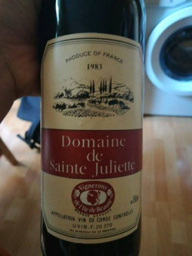 Sainte Juliette Corse Rouge | Vivino Português (Brasil)