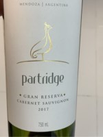 Viña Las Perdices Partridge Gran Reserva Cabernet Sauvignon