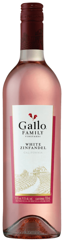 Gallo 2025 white zinfandel