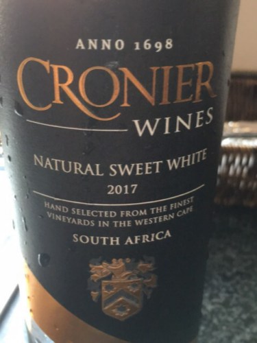 Cronier Natural Sweet White | Vivino English