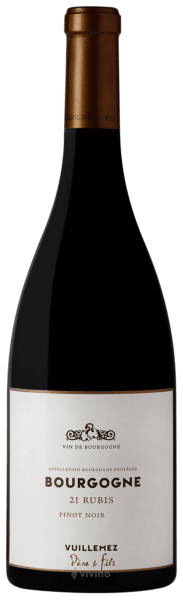 Vuillemez 21 Rubis Bourgogne Pinot Noir