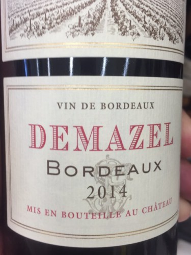 Château Demazel Bordeaux Rouge | Vivino English