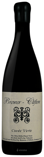 Brewer-Clifton Cuvée Verte Pinot Noir