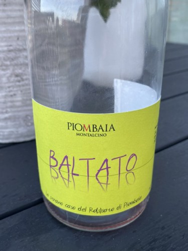 Piombaia Baltato Montalcino Rosato | Vivino English