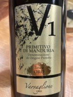 Varvaglione V 1 Linea Oro Primitivo di Manduria