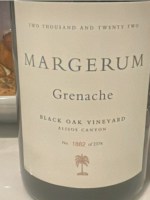 Margerum Black Oak Vineyard Grenache