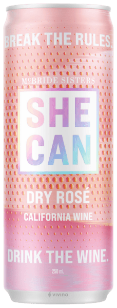 McBride Sisters SHE CAN Dry Rosé