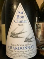 Au Bon Climat Chardonnay Avec Beaucoup de Coeur