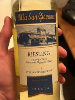 Villa San Giovanni Riesling