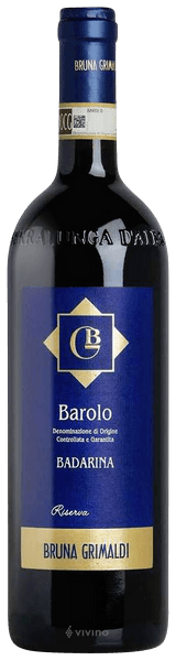 Bruna Grimaldi Badarina Barolo Riserva