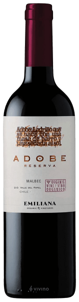 Emiliana Adobe Malbec (Reserva)
