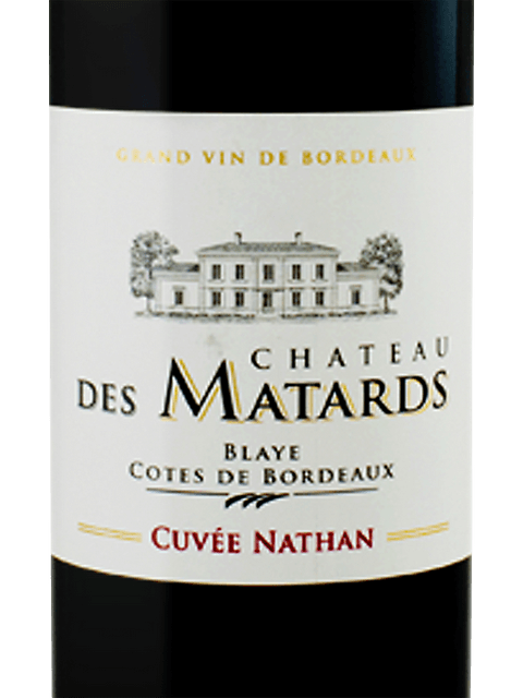 Château des Matards Cuvée Nathan Blaye - Côtes de Bordeaux