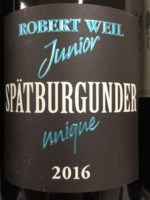 Robert Weil Junior Spätburgunder Unique