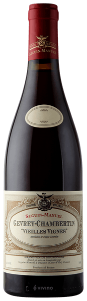 Gevrey-Chambertin Cuvée Vieilles Vignes Seguin-Manuel Vieilles Vignes Gevrey-Chambertin | Vivino 日本語