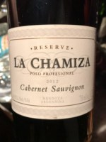 La Chamiza Cabernet Sauvignon Polo Professional Reserve