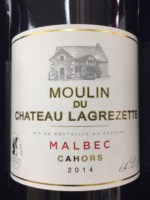 Château Lagrézette Moulin du Lagrezette Malbec Cahors