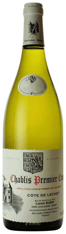 Lionel Bussy Chablis Premier Cru 'Côte de Lechet' | Vivino 日本語