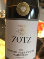 Julius Zotz Spätburgunder Alte Reben Trocken